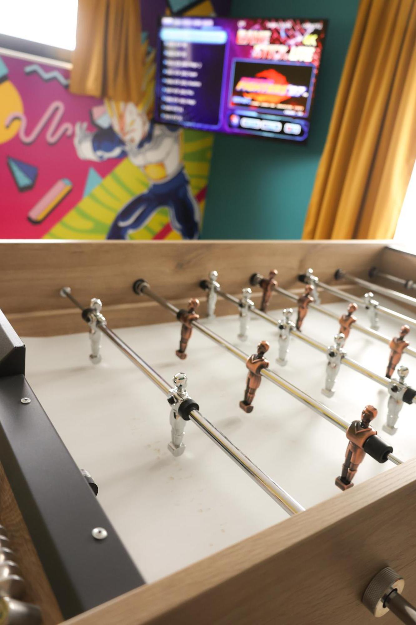 Capsule 90'S - Balneo - Sauna - Flipper - Billard - Netflix - Nintendo Switch & Jeux - Mons Exterior foto